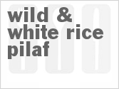 recipe for wild & white rice pilaf