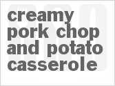 Creamy Pork Chop And Potato Casserole