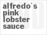 recipe for alfredo's pink lobster sauce