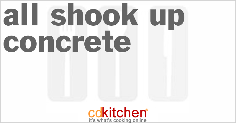 All Shook Up Concrete - CDKitchen.com