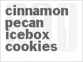 recipe for cinnamon pecan icebox cookies