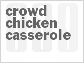 recipe for crowd chicken casserole