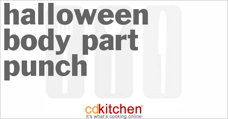 Body Part Punch - CDKitchen.com