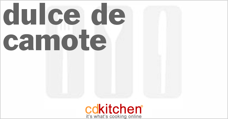 Dulce De Camote - CDKitchen.com