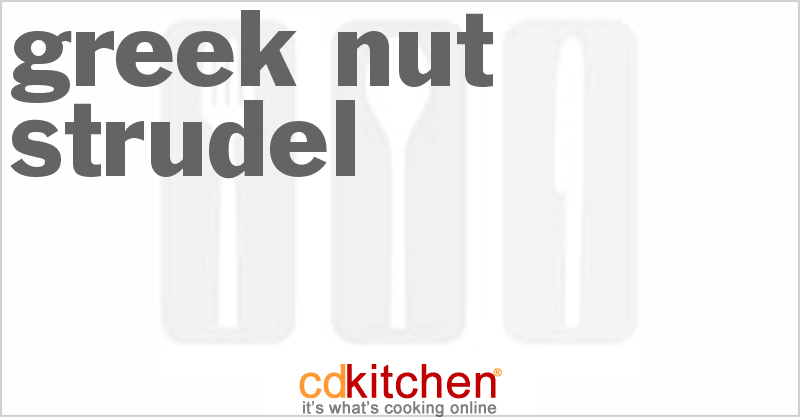 Greek Nut Strudel - CDKitchen.com