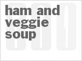 recipe for ham and veggie soup