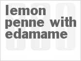 recipe for lemon penne with edamame