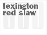 recipe for lexington red slaw