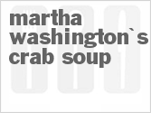 recipe for martha washington's crab soup