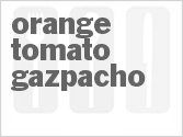 recipe for orange-tomato gazpacho