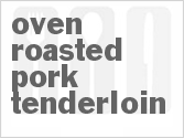 recipe for oven-roasted pork tenderloin