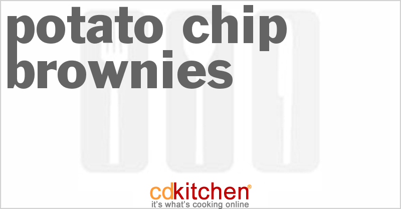 Potato Chip Brownies - CDKitchen.com
