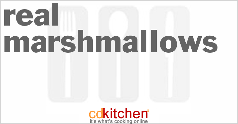 Real Marshmallows - CDKitchen.com