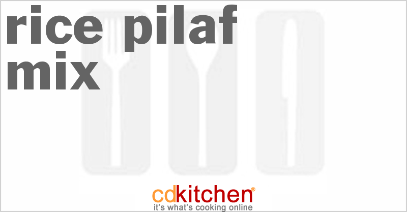 Rice Pilaf Mix - CDKitchen.com