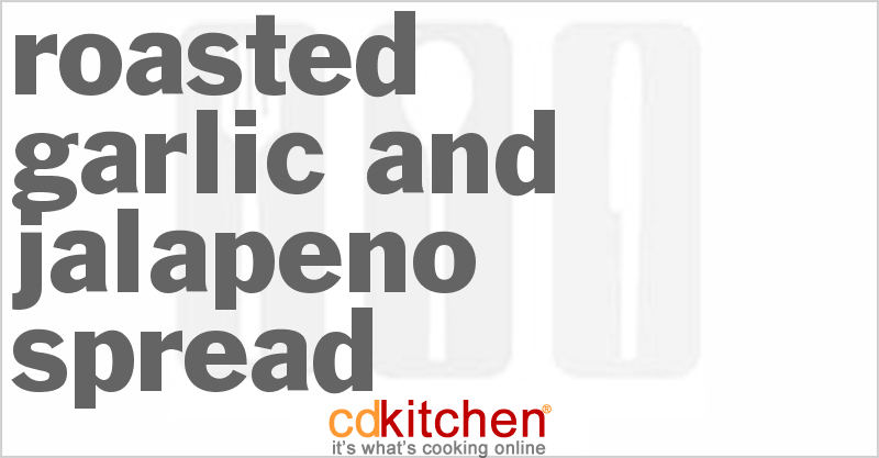 Roasted Garlic And Jalapeno Spread - CDKitchen.com