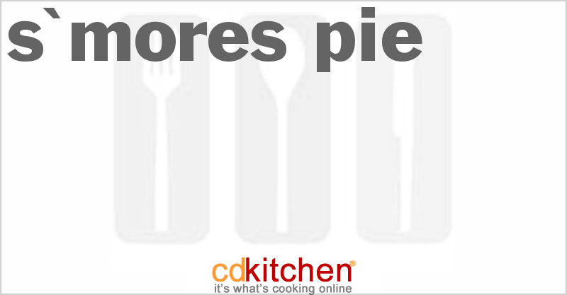 S'mores Pie - CDKitchen.com