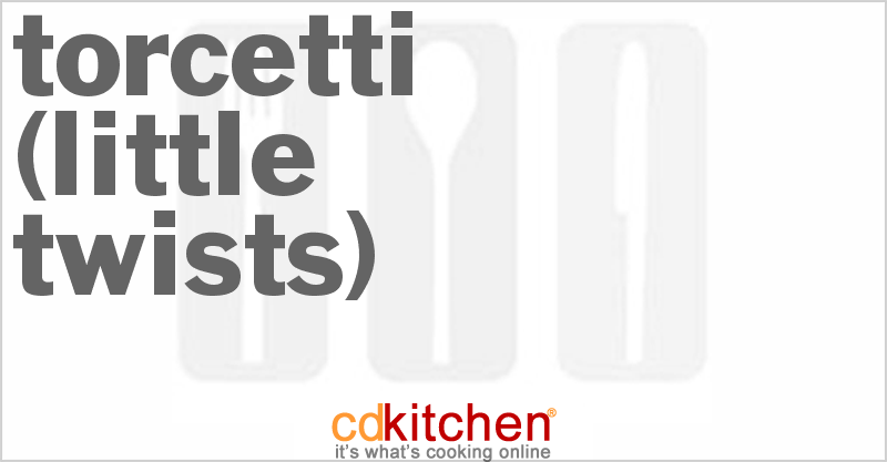Torcetti (Little Twists) - CDKitchen.com