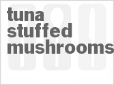 recipe for tuna stuffed mushrooms
