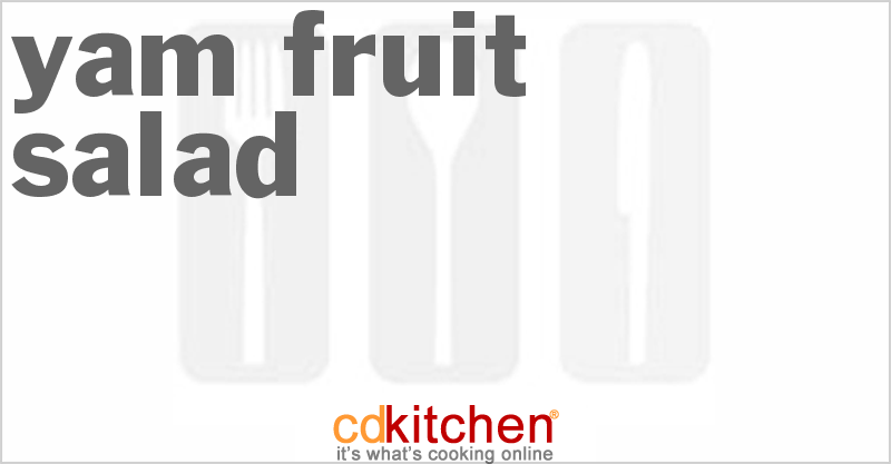 Yam Fruit Salad - CDKitchen.com