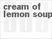Cream of Lemon Soup