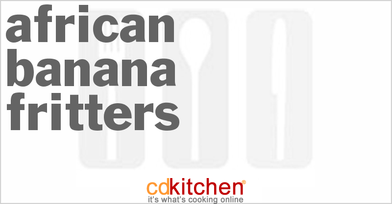 African Banana Fritters (Foo Foo) - CDKitchen.com