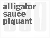 recipe for alligator sauce piquant