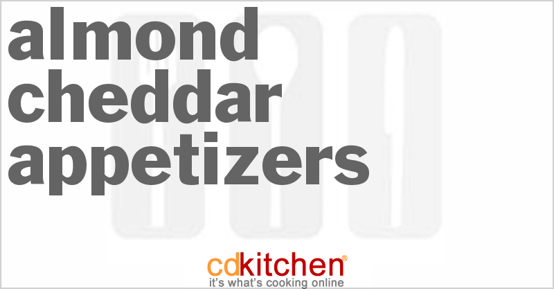 Almond Cheddar Appetizers - CDKitchen.com