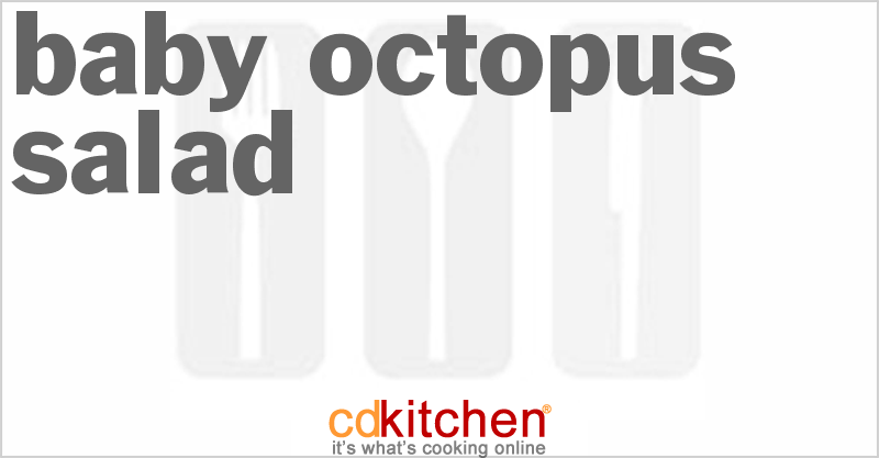 Baby Octopus Salad - CDKitchen.com