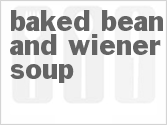 recipe for slow cooker baked bean and wiener soup