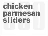 recipe for chicken parmesan sliders