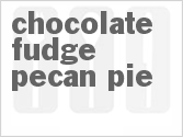 recipe for chocolate fudge pecan pie