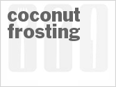 recipe for coconut frosting