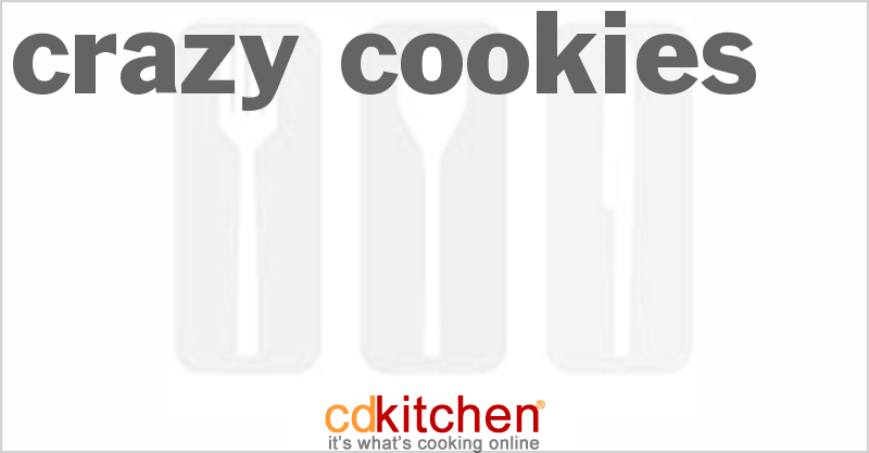 Crazy Cookies - CDKitchen.com