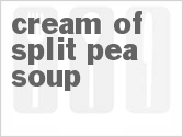 recipe for cream of split pea soup