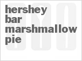recipe for hershey bar marshmallow pie