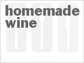recipe for homemade wine