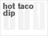 recipe for hot taco dip