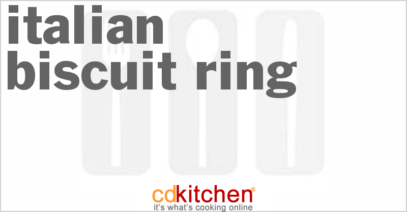 Italian Biscuit Ring - CDKitchen.com