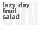 recipe for lazy day fruit salad