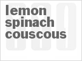 recipe for lemon spinach couscous