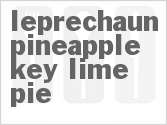 recipe for leprechaun pineapple key lime pie