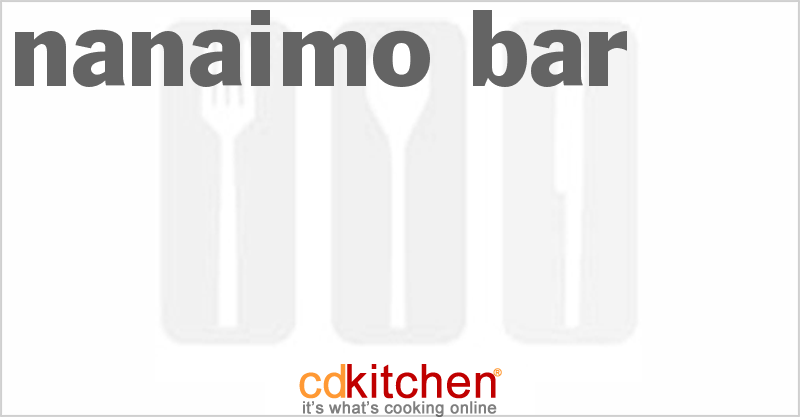 Nanaimo Bar - CDKitchen.com