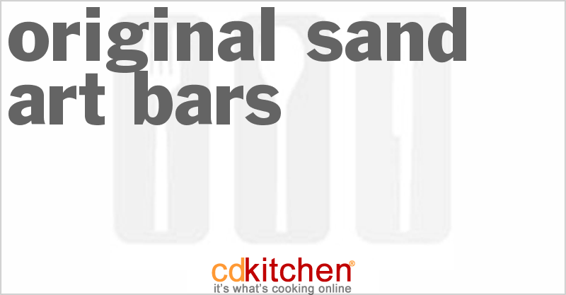 Original Sand Art Bars - CDKitchen.com