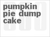 recipe for pumpkin pie dump cake