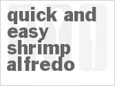 recipe for quick and easy shrimp alfredo