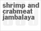 recipe for shrimp and crabmeat jambalaya