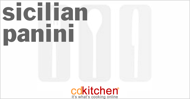 Sicilian Panini - CDKitchen.com