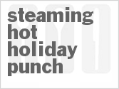 recipe for steaming hot holiday punch