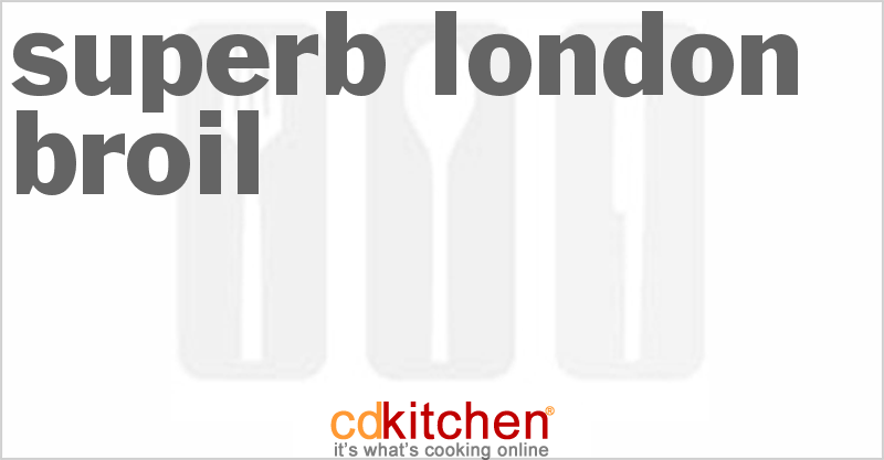 Superb London Broil - CDKitchen.com