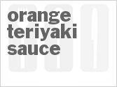 recipe for orange teriyaki sauce